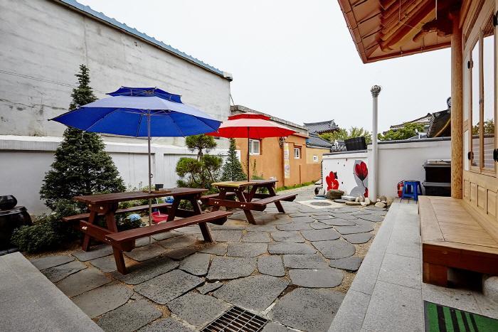 Hanok Guesthouse Jangsoo จอนจู ภายนอก รูปภาพ